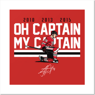 Jonathan Toews Oh Captain My Captain Posters and Art